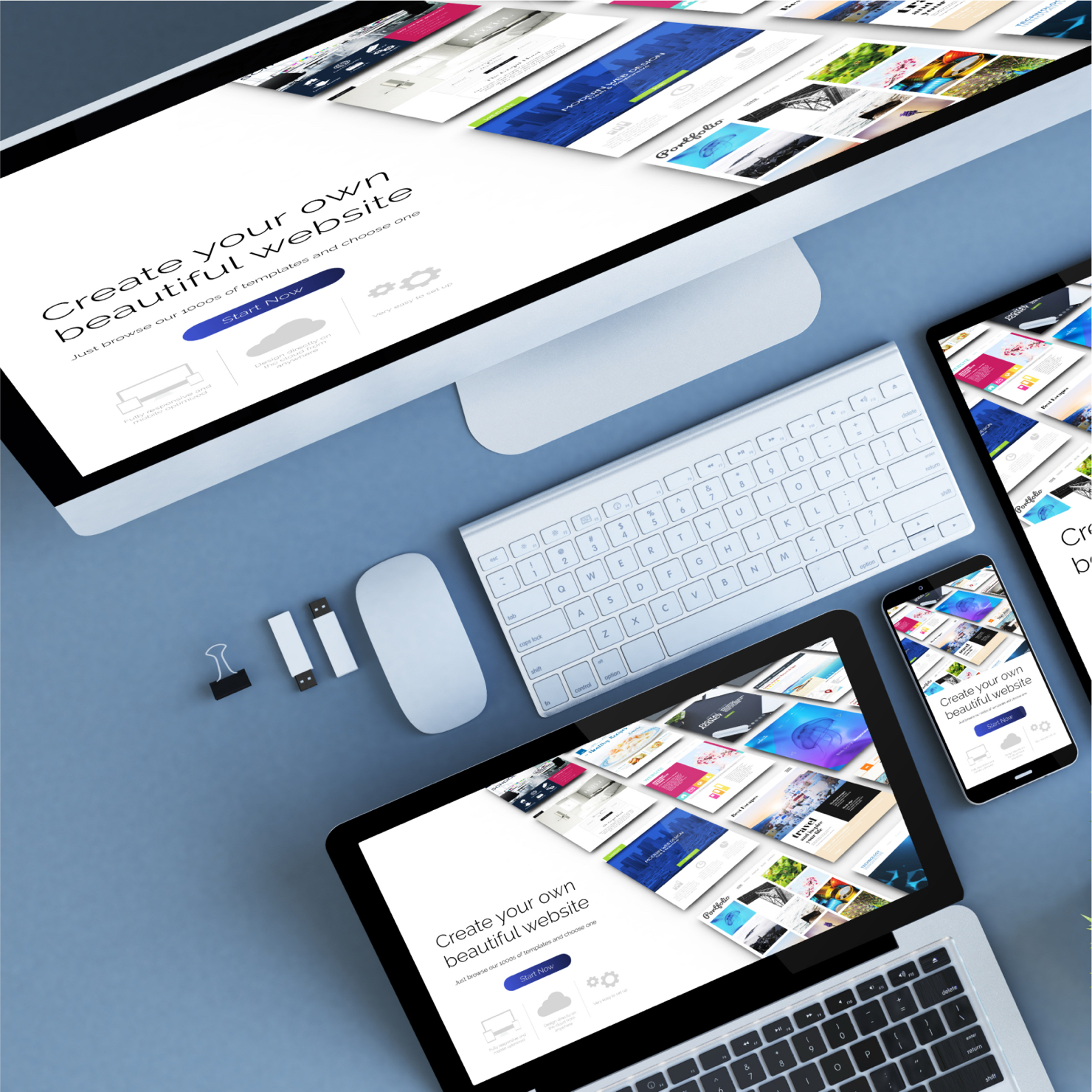 Webサイト・UI/UX設計のイメージ